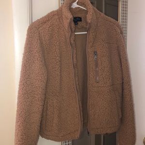 Tan Sherpa jacket
